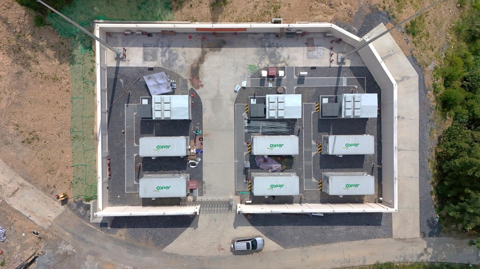 Jinko ESS utility projekt Xiangzhou, 10,35 MW / 20,64 MWh, Čína, 2024